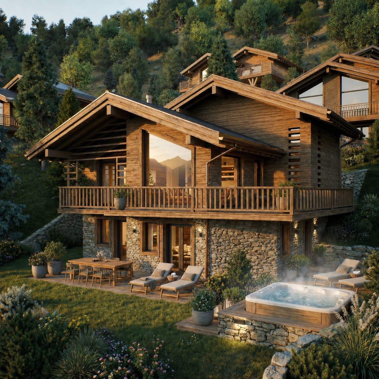 Project render — La Tzoumaz
